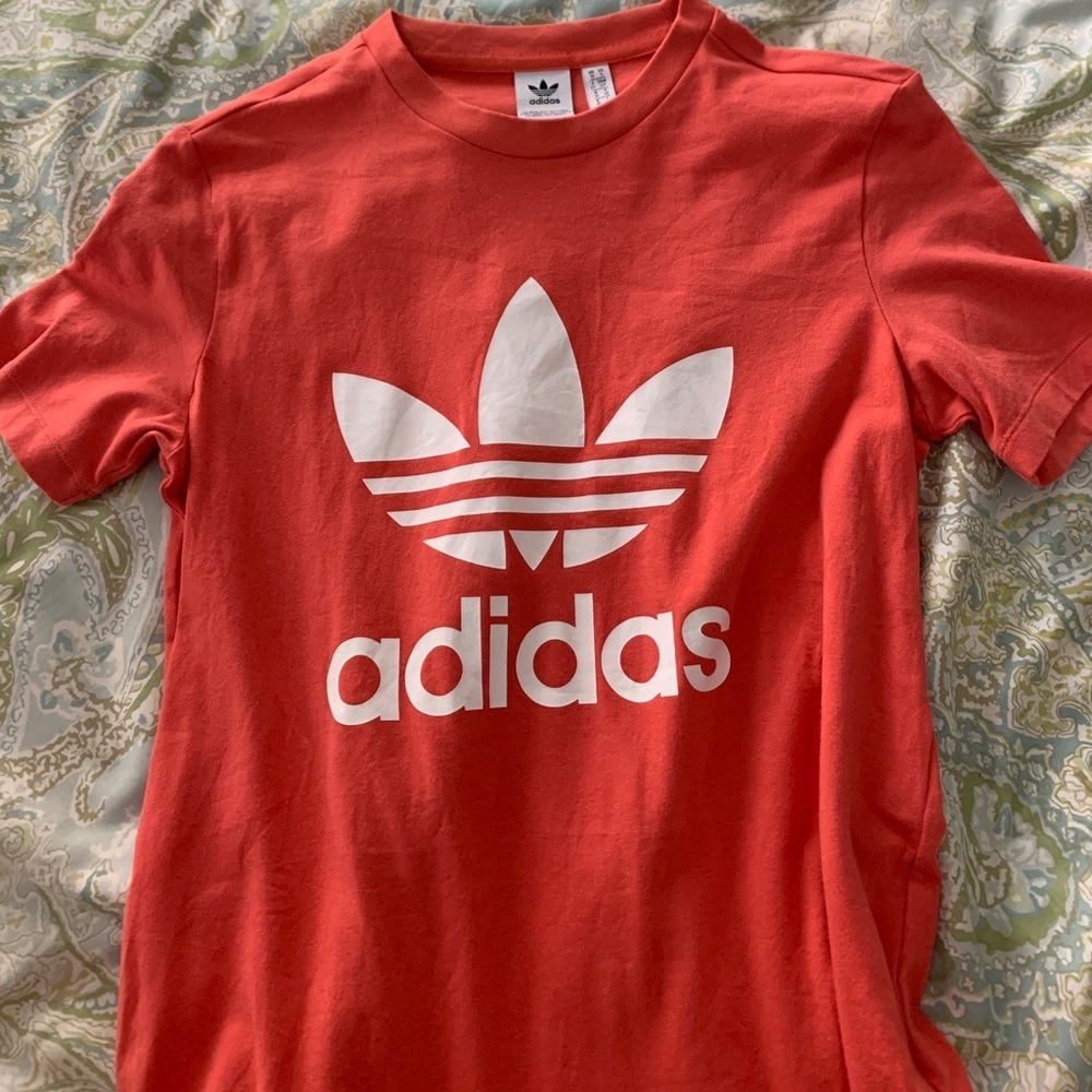 adidas trefoil tee